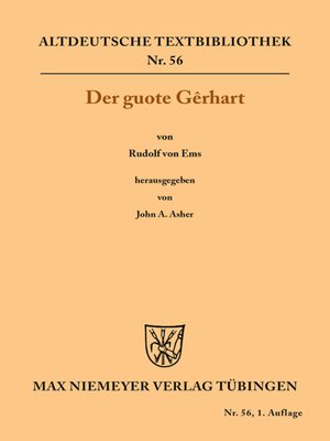 cover image of Der guote Gêrhart